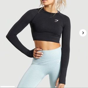 Gymshark Vital Seamless Long Sleeve Crop Top